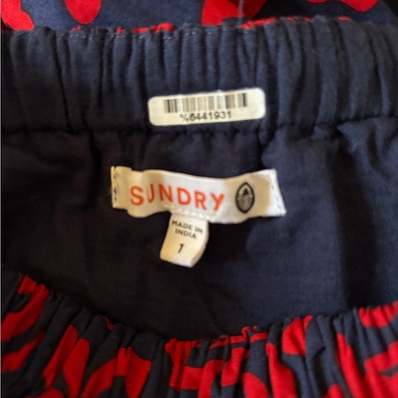 Sundry Anthropologie| 100% Cotton Aloha Floral Strapless Maxi Dress | - Picture 8 of 11